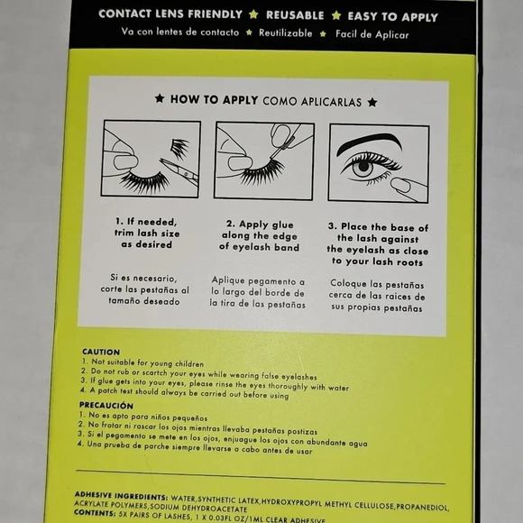 KARA BEAUTY FABULASHES 3D Faux Mink Lashes 5 PAIRS - Picture 3 of 3